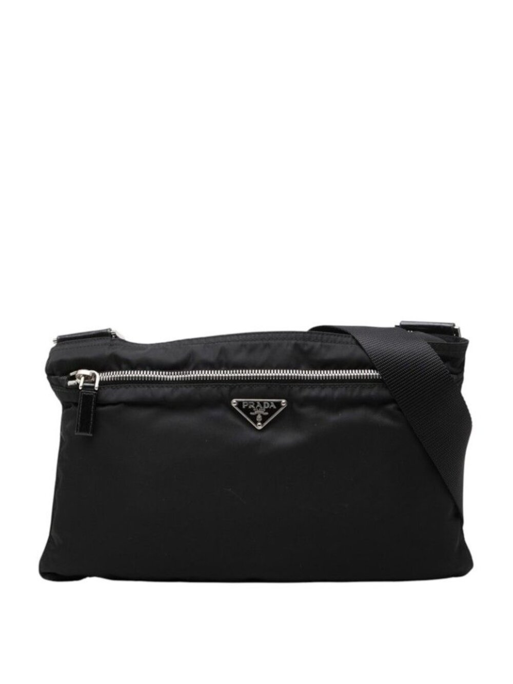 Prada Shoulder Bag Black Nylon